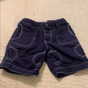 Hanna Anderson Navy Blue Swim Trunks